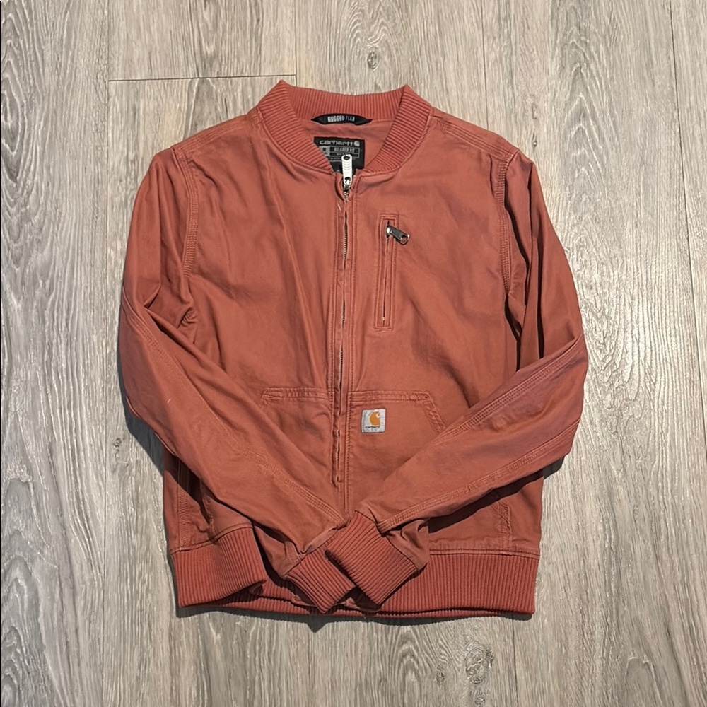 Carhartt Men's Rust Bomber Jacket